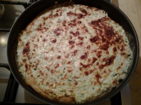 Focaccia con taleggio e zucchine di Evelin