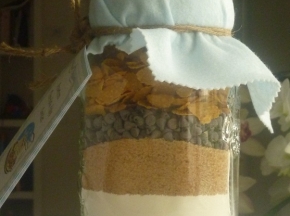 Chocolate chips cookies in barattolo - idea regalo