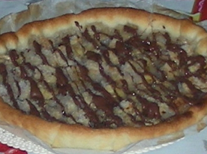 crostata semplice alle banane