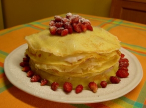 Crepes ai frutti di bosco