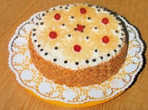 Torta all'ananas