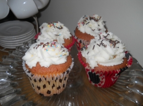 cupcake matilde con glassa al burro