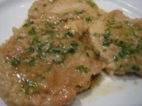 Scaloppine al vino bianco