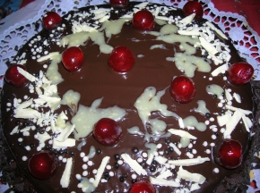 super torta al cioccolato