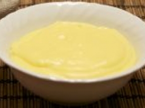 crema al limone e pesche