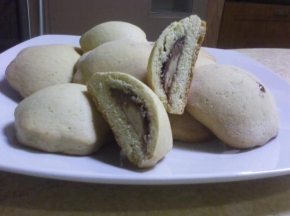 Biscotti ripieni con nutella