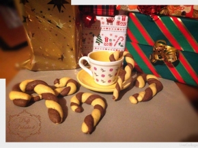 Bastoncini di biscotto di Natale