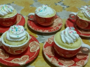 Mug cakes allo yogurt