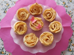 Roselline di sfoglia e mele (Ricetta 2)