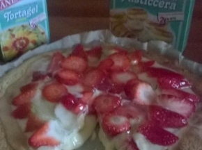 crostata di fragole