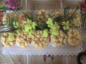 mini cake mimosa