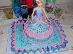 Torta di Barbie