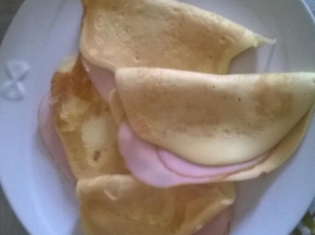crepes con fesa di tacchino