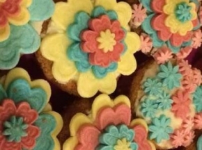 cupe cake colorati