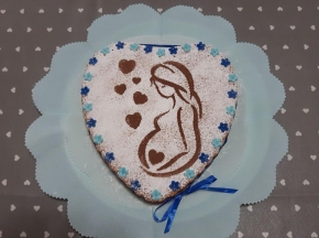 Torta dolce attesa 💙