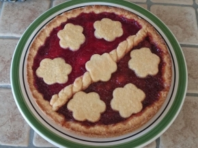 Crostata fragole / ribes rosso