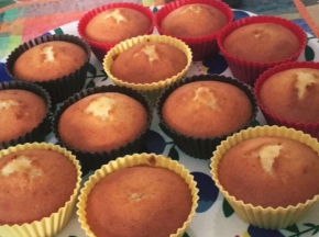 Muffins cuore di marmellata