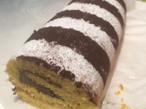 Rotolo al cioccolato