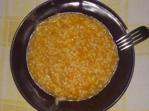 Risotto con zucca