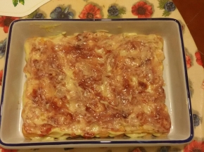 Tiramisù con la crema pasticcera paneangeli