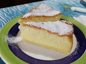 Torta magica al limone