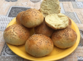 Panini per hamburger