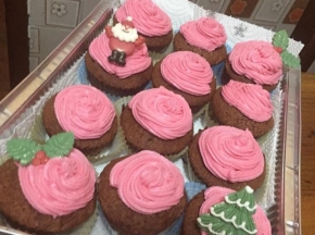 Cupcake natalizi