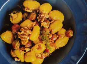 Gnocchi allo zafferano