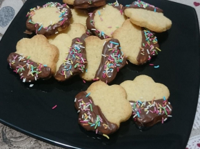 Biscotti ciocco-arancia