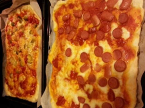 Pizza fatta in casa