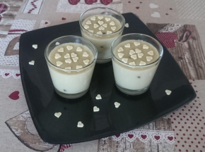 Budino al tè matcha