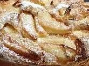La crostata di mele e crema pasticcera fatta da CUCCIOLA MIA