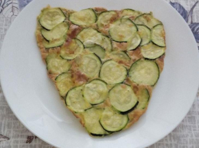 Frittata cuor di zucchine