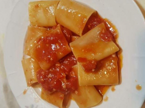 Paccheri con palato