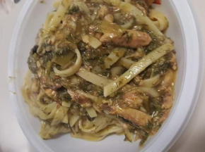 Fettuccine sgombro e finocchietto