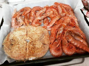 Gamberoni e pesce spada al forno 😊