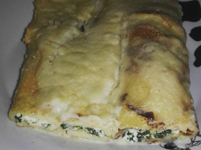 Lasagne ricotta e spinaci