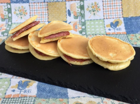 Pancake salati (ricetta della blogger Chiarapassion)