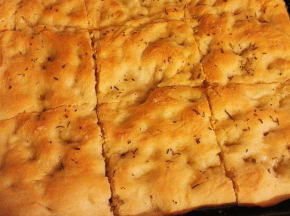 Focaccia al rosmarino
