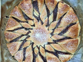 Sfoglia di girasole alla Nutella