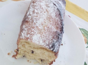 Plumcake con ricotta e gocce di cioccolato