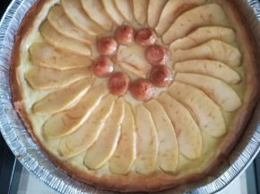 crostata di mele e amaretti