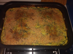 Gateau di patate con spinaci e formaggio