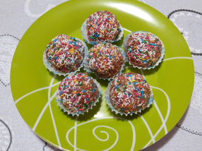 Palline al cioccolato e sambuca