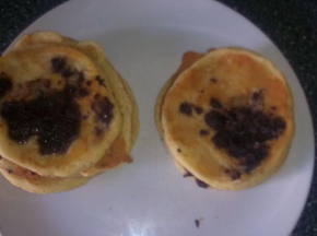 Pancake con cioccolato