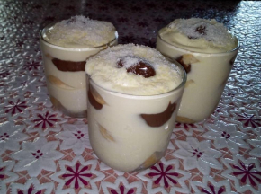Tiramisù cocco e nutella