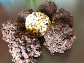Tartufi ricotta e wafer