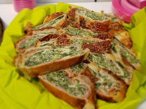 ROTOLO CON RICOTTA E SPINACI