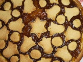 Crostata con marmellata di fichi