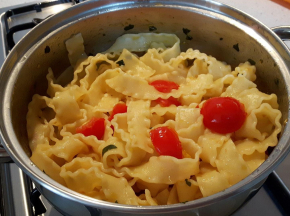 Reginette con pomodorini